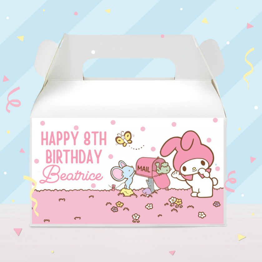 My Melody Birthday Party Gable Box