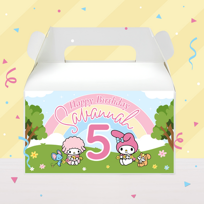 My Melody Birthday Party Gable Box