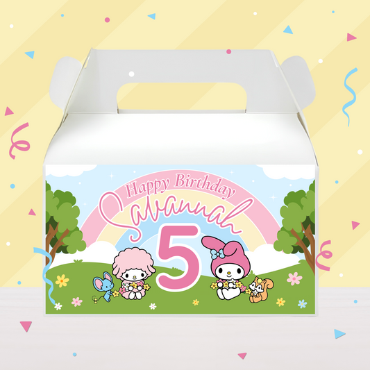 My Melody Birthday Party Gable Box