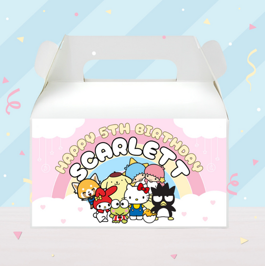 Sanrio Birthday Party Gable Box