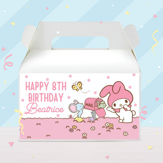 My Melody Birthday Party Gable Box